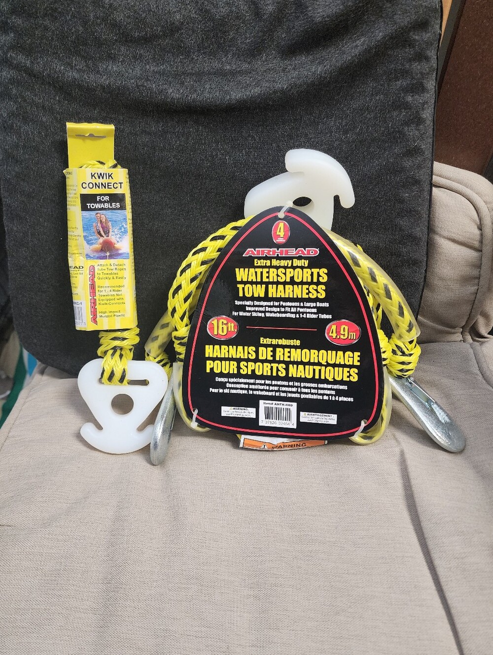 **NWT** BUNDLE 1 AIRHEAD Extra Heavy Duty Towharness plus 1 Kwik Connect